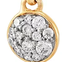  1/10 ct. t.w. Diamond Necklace in 10K Yellow Gold 