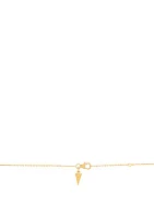  1/10 ct. t.w. Diamond Necklace in 10K Yellow Gold 