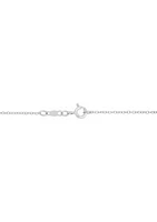 1/2 ct. t.w. Diamond Heart Necklace in Sterling Silver