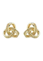 1/10 ct. t.w. Diamond Earrings in 10K Yellow Gold 