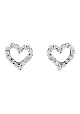 1/4 ct. t.w Diamond Earrings in Sterling Silver