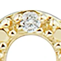 1/10 ct. t.w. Diamond Earring in 10K Yellow Gold