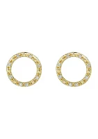 1/10 ct. t.w. Diamond Earrings in 10K Yellow Gold