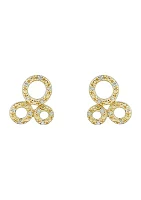 1/10 ct. t.w. Diamond Earring in 10K Yellow Gold