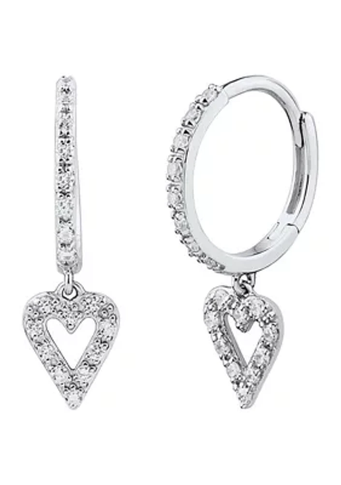 1/4 ct. t.w. Diamond Earring in Sterling Silver