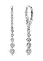 1/10 ct. t.w. Diamond Earrings in Sterling Silver