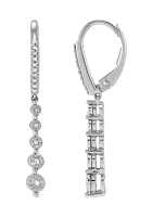 1/10 ct. t.w. Diamond Earrings in Sterling Silver