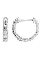 1/4 ct. t.w. Diamond Earrings in 10K White Gold