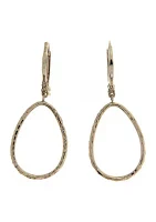 1/5 ct. t.w. Diamond Drop Earrings in 10K Yellow Gold