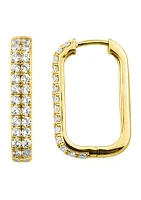 1/2 ct. t.w. Diamond Earrings in 10K Yellow Gold