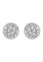 1/4 ct. t.w. Lab Grown Diamond Stud Earrings in 10K White Gold