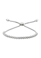 1/4 ct. t.w. Diamond Bracelet in Sterling Silver