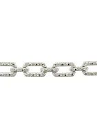 1/4 ct. t.w. Diamond Bolo Bracelet in Sterling Silver