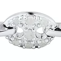 1/4 ct. t.w. Diamond Mariner Bracelet in Sterling Silver