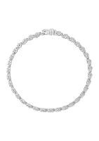 1/4 ct. t.w. Lab Created Diamond Tennis Bracelet in Sterling Silver