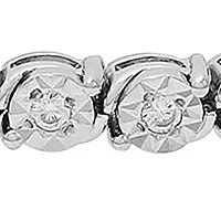 1/2 ct. t.w. Lab Created Diamond Bracelet in Sterling Silver