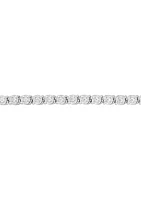 1/2 ct. t.w. Lab Created Diamond Bracelet in Sterling Silver