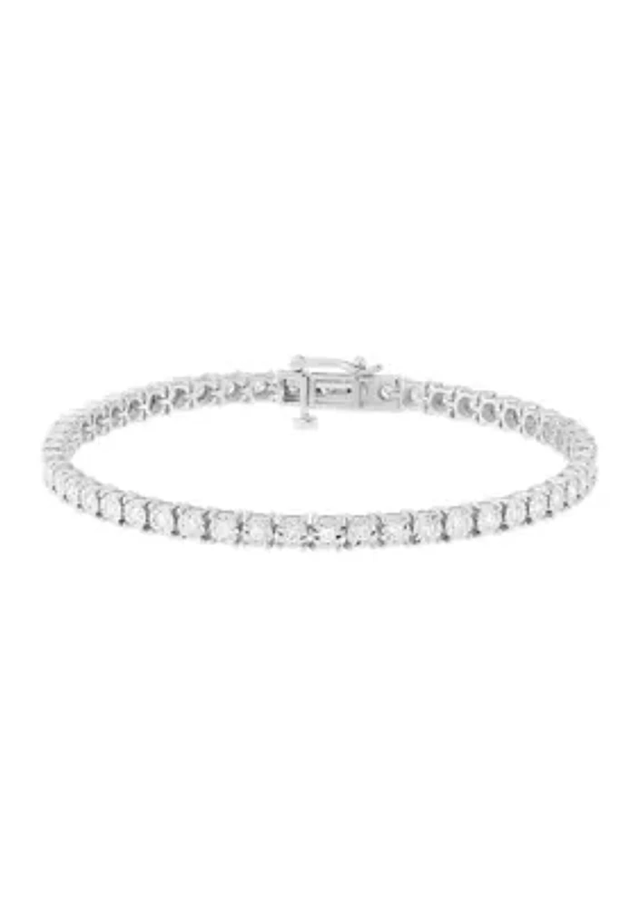 1 ct. t.w. Lab Grown Diamond Bracelet in Sterling Silver 