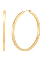 Hoop Earrings in 10K Yellow Gold