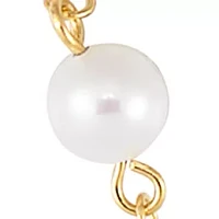 Fresh Water Pearl 14k Yellow Gold Bracelet