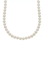 14K Yellow Gold Freshwater Pearl Strand Necklace