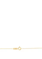 18 Inch Fantasy Chain Necklace in 14K Yellow Gold