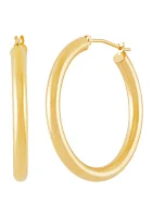 Hoop Earrings in 14K Yellow Gold