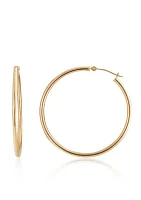 Hoop Earrings in 14K Yellow Gold