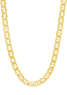 10k Yellow Gold Link Chain Necklace