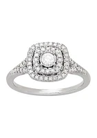 3/8 ct. t.w. Diamond Bridal Ring Set 10K White Gold