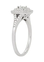 3/8 ct. t.w. Diamond Bridal Ring Set 10K White Gold