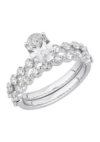 Grown With Love 2 ct. t.w. Lab Diamond Bridal Ring in 14K White Gold