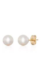 Freshwater Pearl Stud Earrings