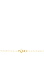 1.7 ct. t.w. Freshwater Pearl Pendant Necklace in 10K Yellow Gold 