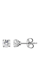 Grown With Love 1 ct. t.w. Lab Created Diamond Stud Earrings in 14K White Gold