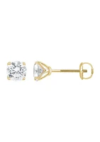 2 ct. t.w. Lab Created Diamond Stud Earrings in 14K Yellow Gold