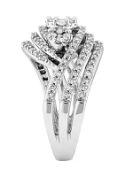 1 ct. t.w. Diamond Ring in 10K White Gold