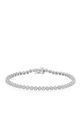 0.34 ct. t.w. Diamond Bracelet in 10K White Gold