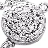 0.14 ct. t.w. Diamond Necklace in Sterling Silver