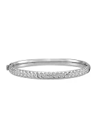 Sterling Silver Star Bangle Bracelet