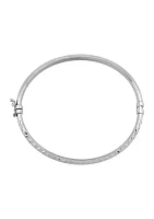 Sterling Silver Star Bangle Bracelet