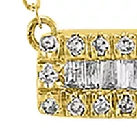 1/4 ct. t.w. Diamond Necklace in Gold Over Sterling Silver  