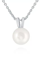 Pearl Pendant in Sterling Silver