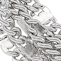 Multistrands Links Bracelet in Sterling Silver