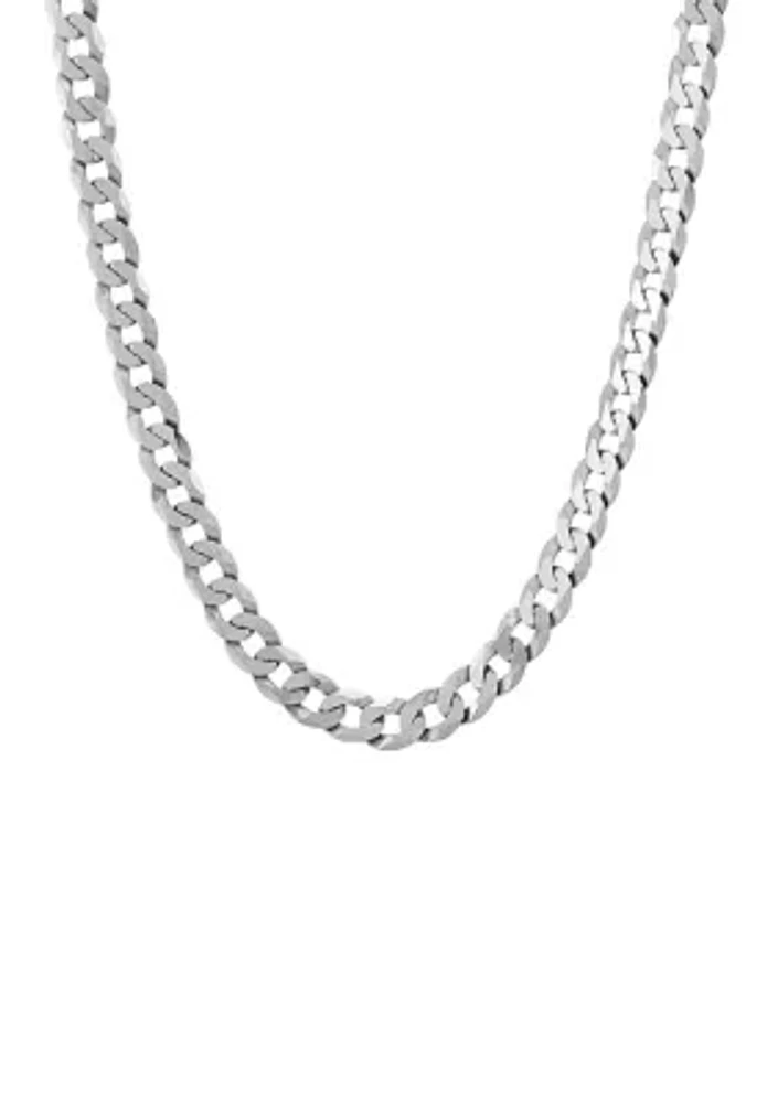 Inch Chain Necklace in Sterling Silver