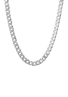 Inch Chain Necklace in Sterling Silver