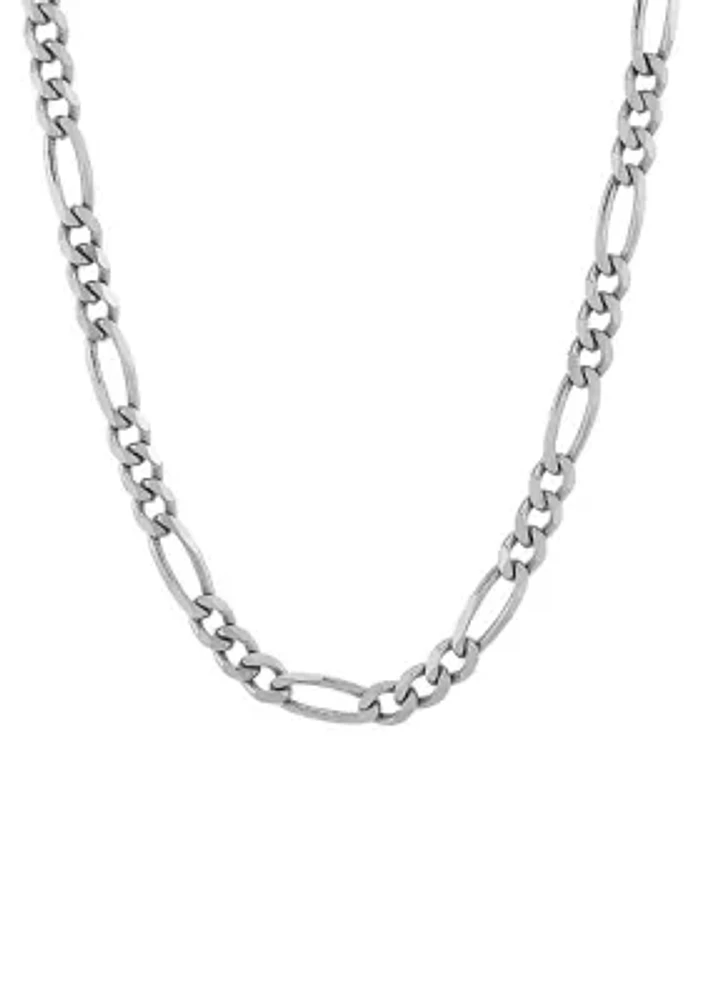 Sterling Silver 1.2mm Figaro Chain