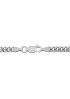 Sterling Silver 1.00mm Cuban Chain