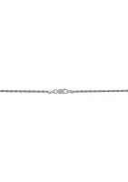 Millimeter Solid Rope Chain Necklace in Sterling Silver