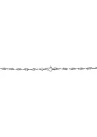 2.9 Millimeter Solid Singapore Chain Necklace in Sterling Silver